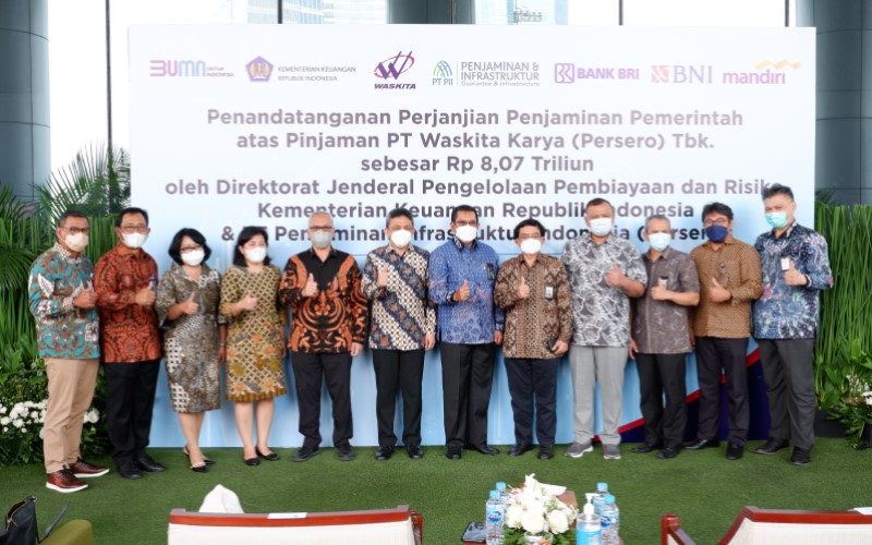  Jokowi Bakal Teken PMN untuk Waskita, Rights Issue Kelar Tahun Ini