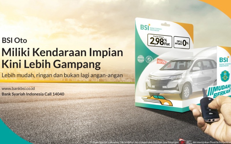  BSI Tawarkan Pembiayaan Otomotif dengan Margin 2,75 Persen. Simak Caranya