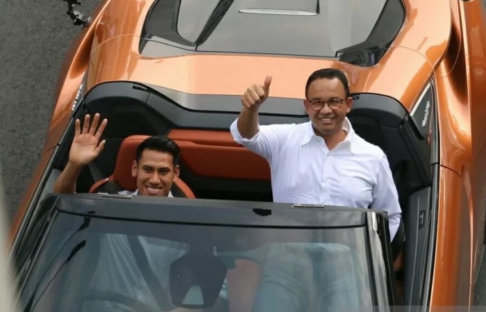 Anies Baswedan Bantah Lokasi Formula E Ditentukan Jokowi