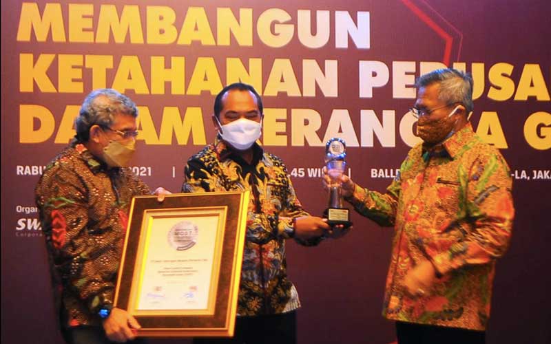  BTN Raih Penghargaan Indonesia Most Trusted Company Dalam Ajang Indonesia Good Corporate Governance Award 2021