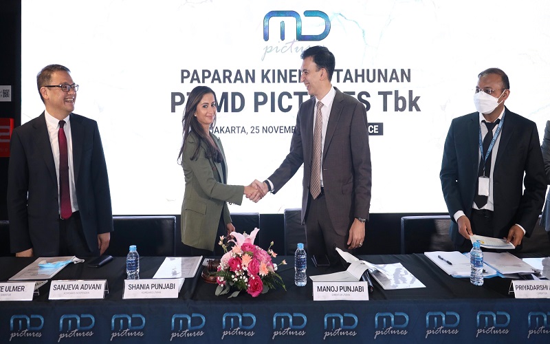  MD Pictures (FILM) Tunjuk Shania Punjabi Jadi Presiden Komisaris Baru