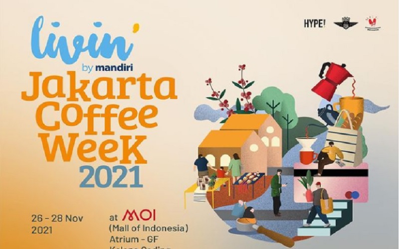  Bank Mandiri (BMRI) Gelar Livin’ Jakarta Coffee Week, Catat Tanggalnya!