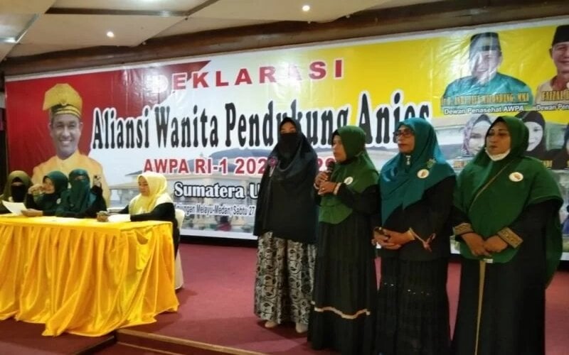  Aliansi Wanita Pendukung Anies Deklarasikan Dukungan