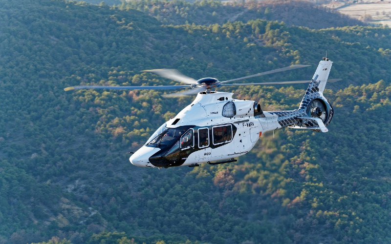Helikopter multiguna H160 mengintegrasikan inovasi termutakhir dari Airbus. /Airbus