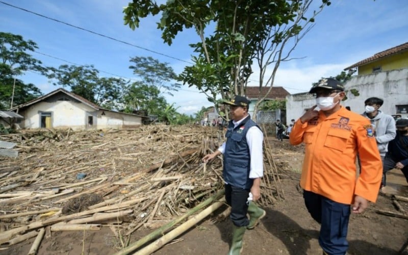  Banjir Bandang Garut, Wagub Minta Perbaiki Kawasan Hulu