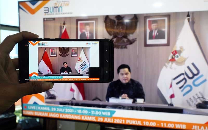  Telkom (TLKM) Kaji Usulan Rencana Baru Erick Thohir 