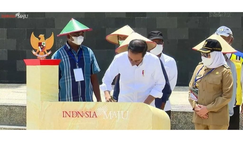Diresmikan Jokowi Hari Ini, Bendungan Gongseng Garapan Hutama Karya Mampu Menampung 22,43 Juta M3 Air