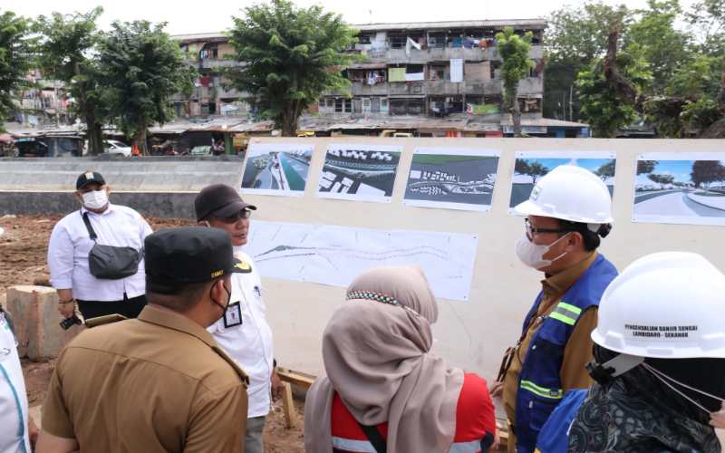  Revitalisasi Sungai Sekanak Capai 92 Persen Siap Launching Tahun Depan