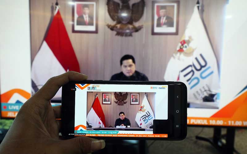  Tanggapan Erick Thohir soal Ahok yang Sebut Banyak Proyek BUMN Merugikan