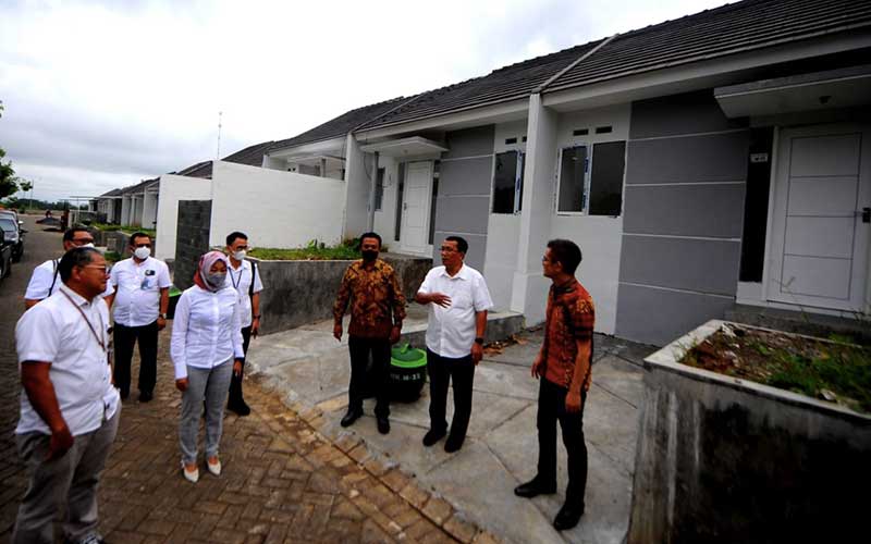  Dirut BTN Haru Koesmahargyo Tinjau Rumah Ramah Lingkungan