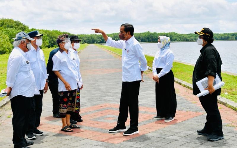  Jelang KTT G20, Jokowi Tinjau Kesiapan Infrastruktur di Bali