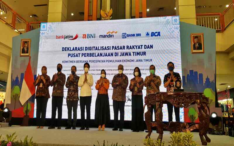  BI Perluas Pengguna QRIS di Pasar Rakyat, Merchant Jatim Capai 1,53 Juta