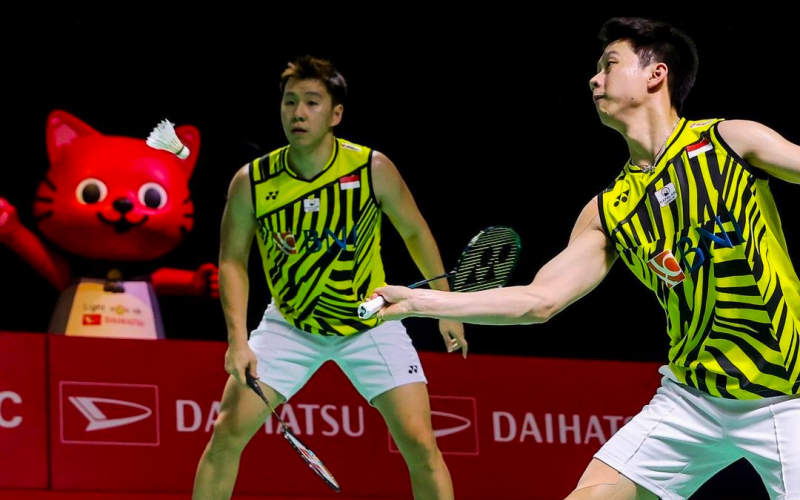 Bermain Tempo Lambat, Marcus/Kevin Lolos ke Semifinal BWF Tour Finals 2021
