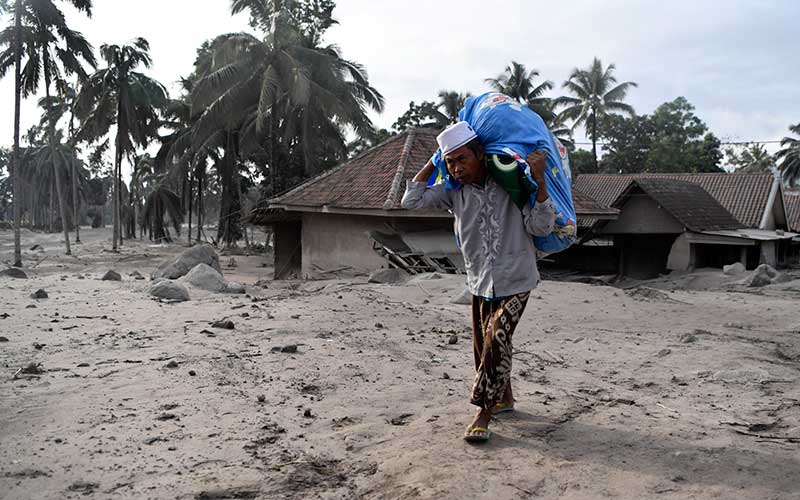  Dampak Erupsi Gunung Semeru, Layanan Telkomunikasi Terganggu