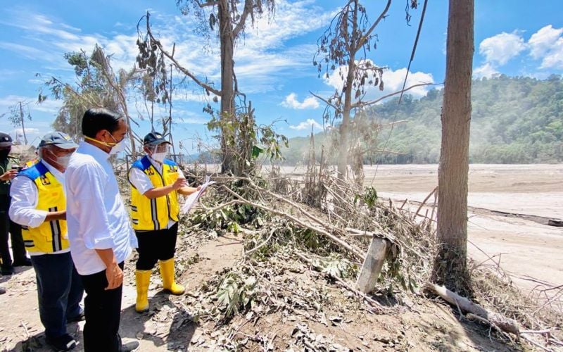  Korban Erupsi Semeru ke Jokowi: Sudah Jadi Korban Ibu Saya, Meninggal