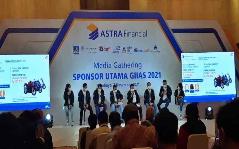  Astra Financial Bidik Transaksi Rp200 Miliar di Ajang GIIAS Surabaya 2021 