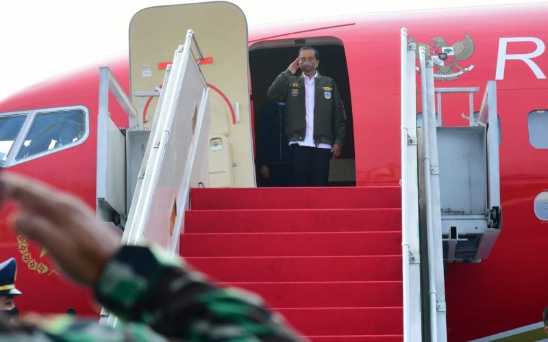 Bertolak ke Kalbar, Jokowi akan Resmikan Bandara dan Tanam Pohon