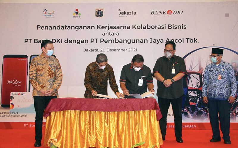  Bank DKI Berkolaborasi Dengan Pembangunan Jaya Anjol Terkain Layanan Pemasaran Digital