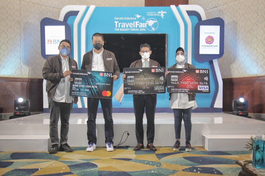  Kemenparekraf Apresiasi BNI dan Garuda atas GATF Hybrid 2021