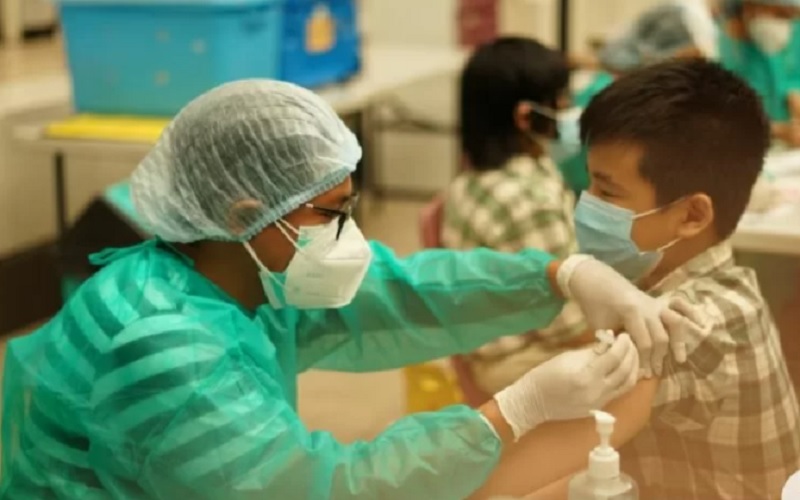  Vaksin Covid Anak 6-11 Tahun Dimulai di 11 Daerah Berikut Ini, Mulai Besok 14 Desember 