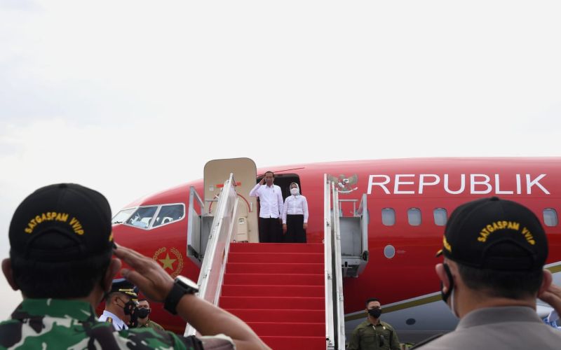  Bertolak ke Jateng, Jokowi akan Resmikan Embung dan Tinjau Food Estate