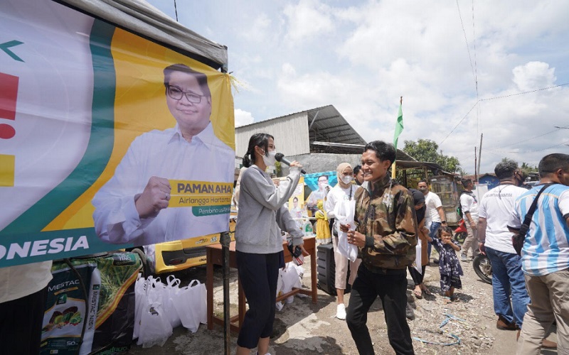  Komunitas Binaan Airlangga Hartarto Mulai Keliling Jawa Barat, Ada Apa?