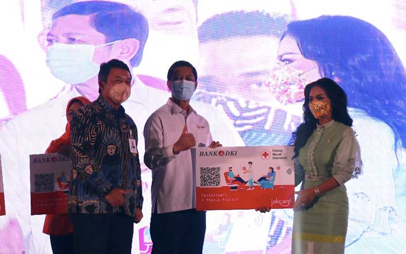  Bank DKI Gelar Acara Bulan Dana Tahun 2021 dan Launching Digitalisasi Pelayanan Darah