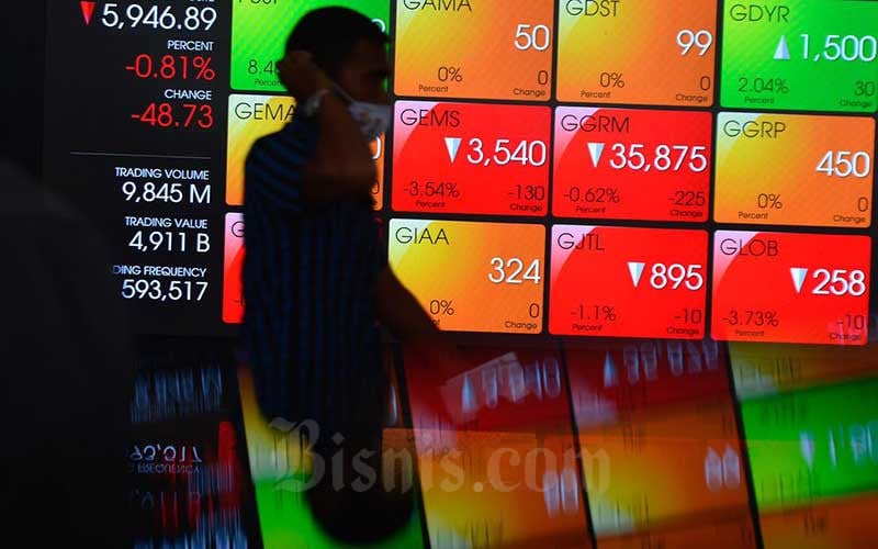  Saham BMRI dan UNTR Tekan Indeks Bisnis-27, MDKA dan ADRO Masih Hijau