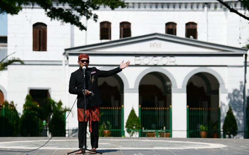  Gubernur Ridwan Kamil Resmikan Alun-alun Kota Bogor 