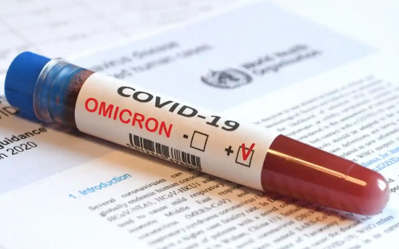 Ilustrasi hasil tes Covid-19 varian Omicron/The Guardian 