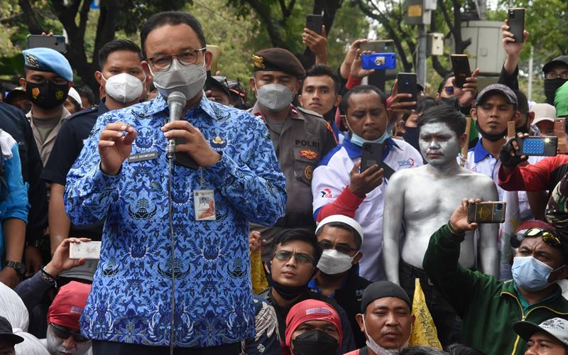  Anies Revisi UMP DKI Jakarta 2022, Apindo Pertanyakan Dasar Penghitungan