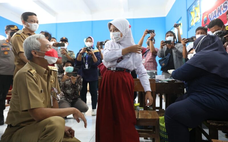  Jateng Targetkan 2 Juta Anak Divaksin