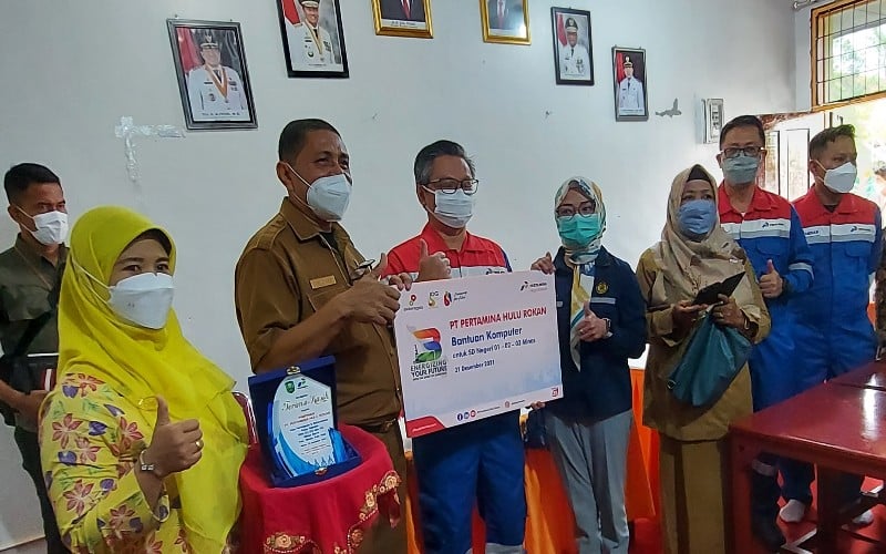  PHR Mengajar Sampaikan Edukasi Hulu Migas Bagi Siswa SDN di Minas