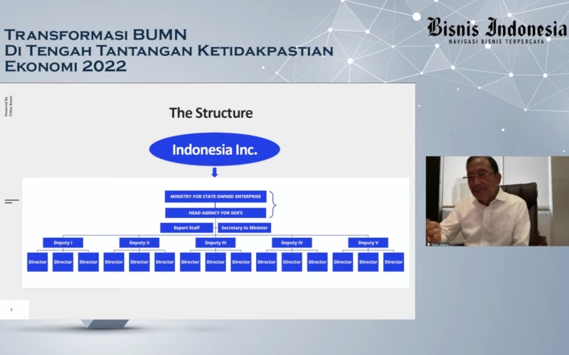  Transformasi BUMN, Tanri Abeng Ingatkan Pentingnya Debirokratisasi