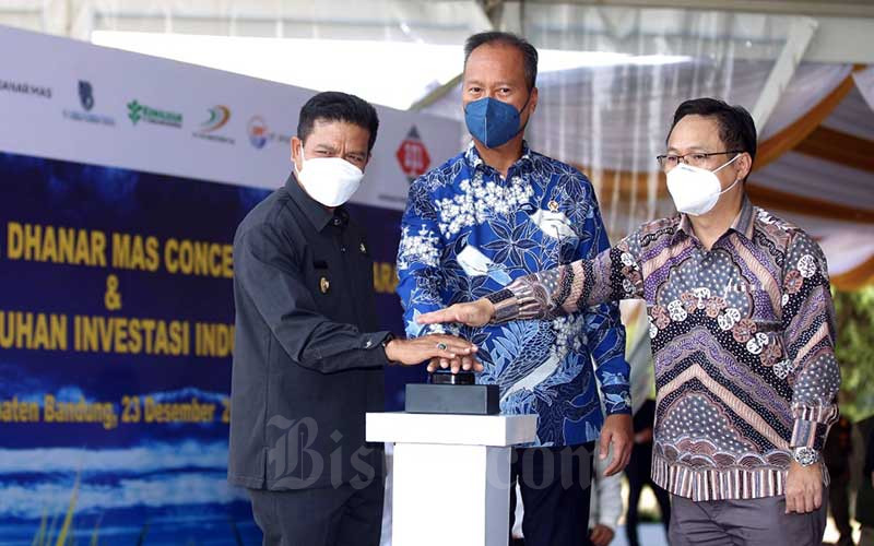  Menperin Agus Gumiwang Kartasasmita Hadiri Groundbreaking Perluasan TPT di Bandung