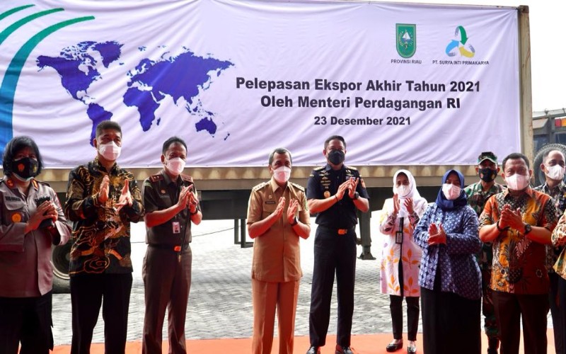 Bea Cukai Riau dan Pemprov Lepas Ekspor Pinang ke Thailand dan Iran, Nilainya Rp10 Miliar