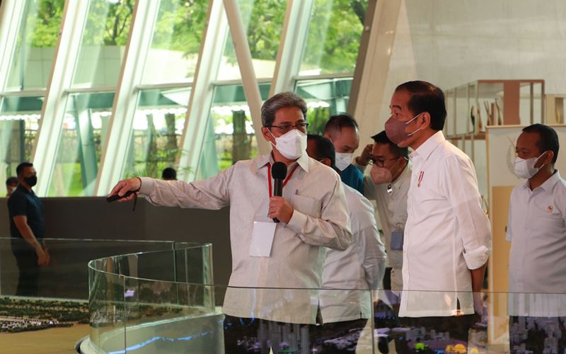 Pengembangan Ibu Kota Baru, Jokowi Tinjau Green Office Park di BSD City
