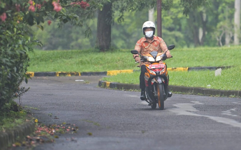  Ridwan Kamil Jajal Motor Listrik Bekas Motor Bebek