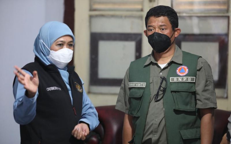  PENGENDALIAN PENULARAN COVID-19  : ASN Jatim Diminta Siapkan Stok Masker