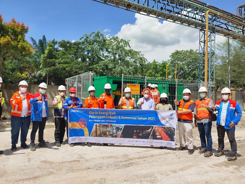  PGN Area Medan Terus Berkomitmen Menyebarkan Energi Baik Gas Bumi di Sumatera Utara