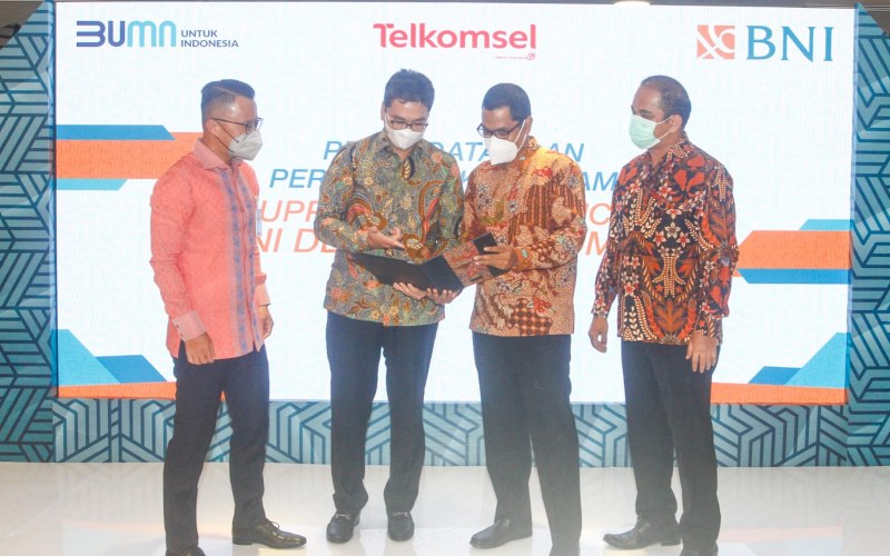  BNI (BBNI) Gulirkan Pembiayaan Supply Chain Financing ke Mitra Kerja Telkomsel