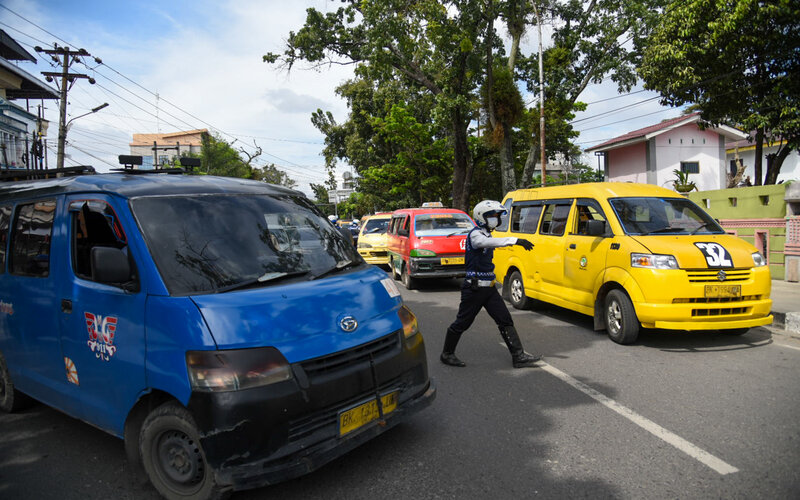  Tahun Baru di Kota Medan, 110 Titik Ruas Jalan Disekat