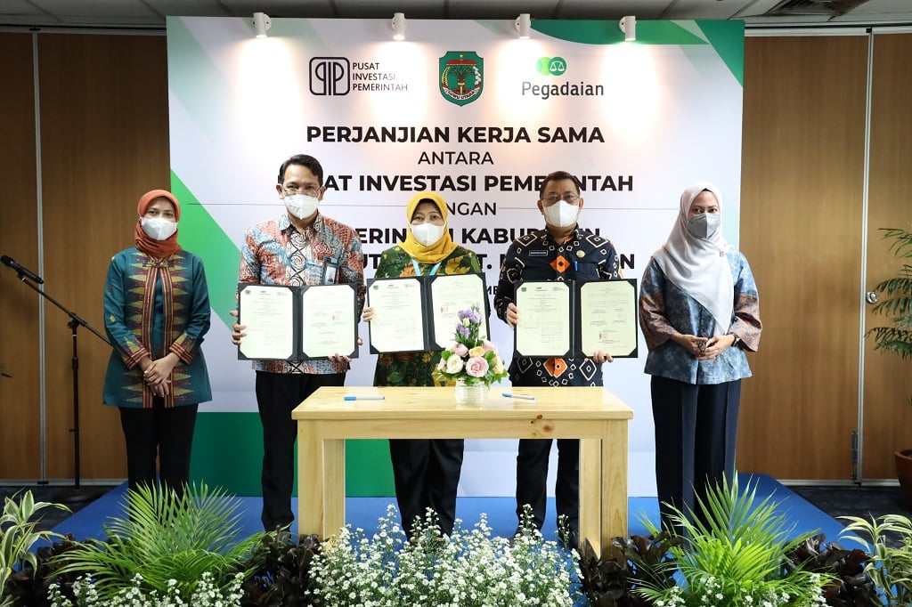  Sinergi Pusat Investasi Pemerintah, Pemkab Luwu Utara, dan PT Pegadaian Kembangkan Produk UMi Bagi Hasil 0%