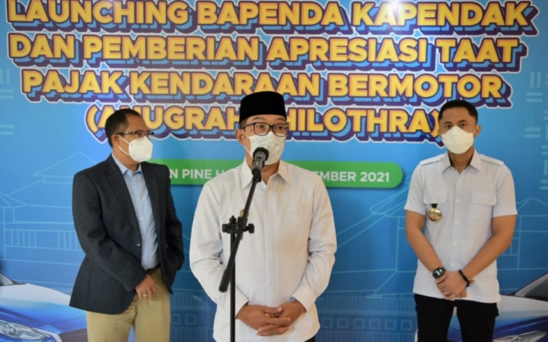  Ridwan Kamil Luncurkan Bapenda Kapendak