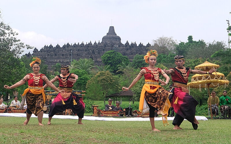  Pengunjung Candi Borobudur Meningkat di Akhir 2021