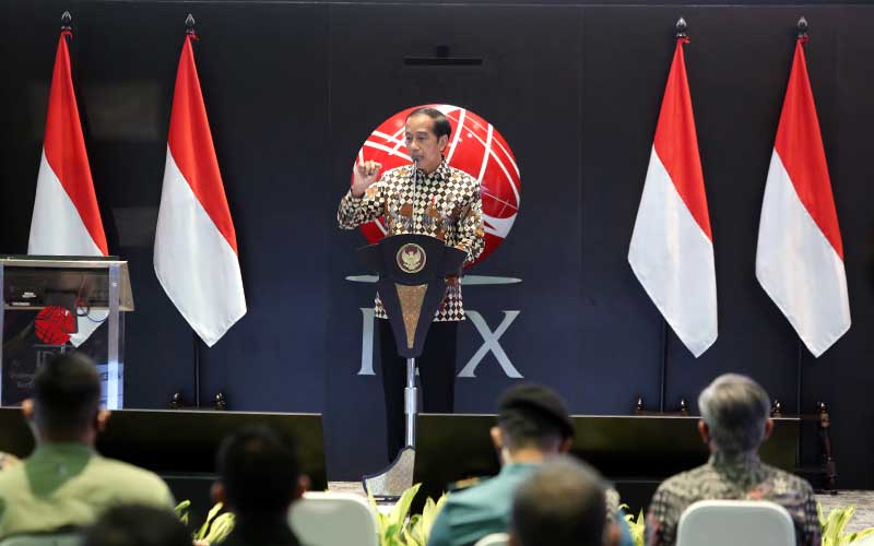  Ini Tantangan Pasar Modal Tahun 2022 Versi Presiden Jokowi