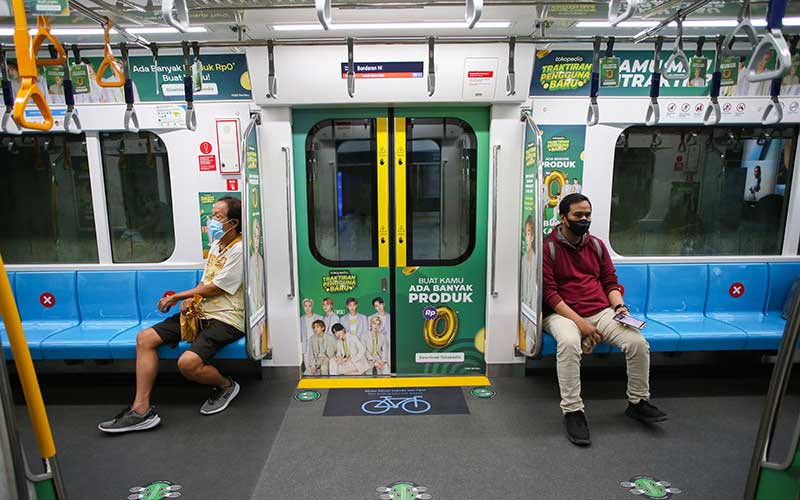  PT MRT Jakarta Targetkan Jumlah Penumpang 40.000 Orang Per Hari Pada 2022