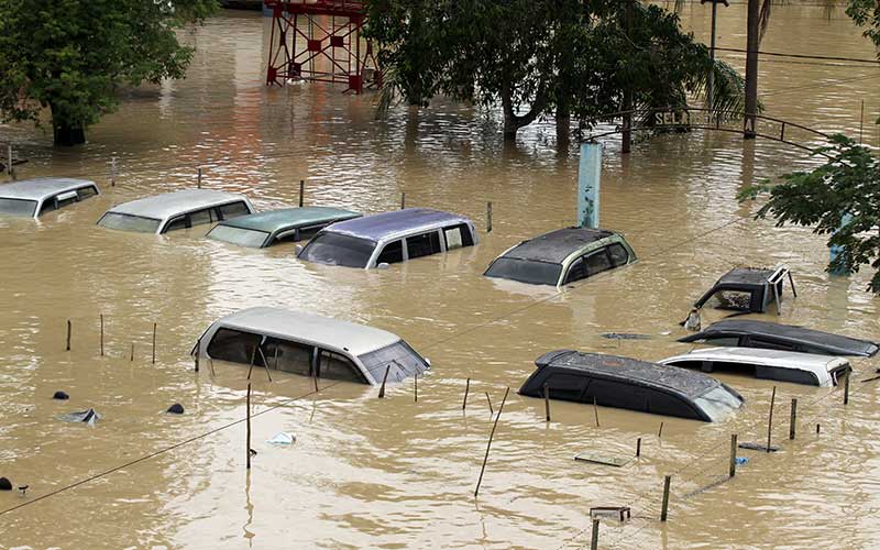  Banjir Rendam Ratusan Rumah Warga di Aceh Utara