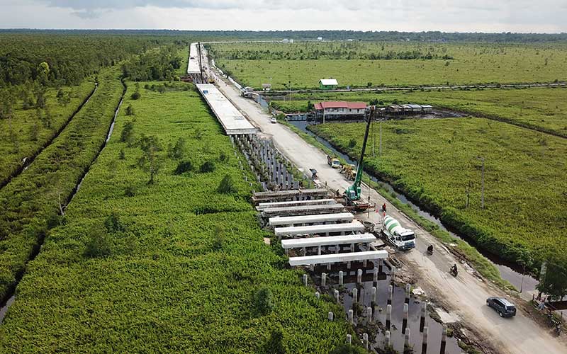  Pemerintah Provinsi Kalteng Bangun Jembatan Layang Sepanjang 3,1 Kilometer di Jalan Trans Kalimantan
