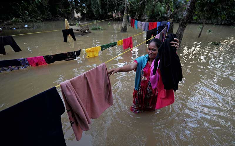  Banjir di Jambi Mulai Berangsur Surut, Warga Mulai Kembali Beraktivitas